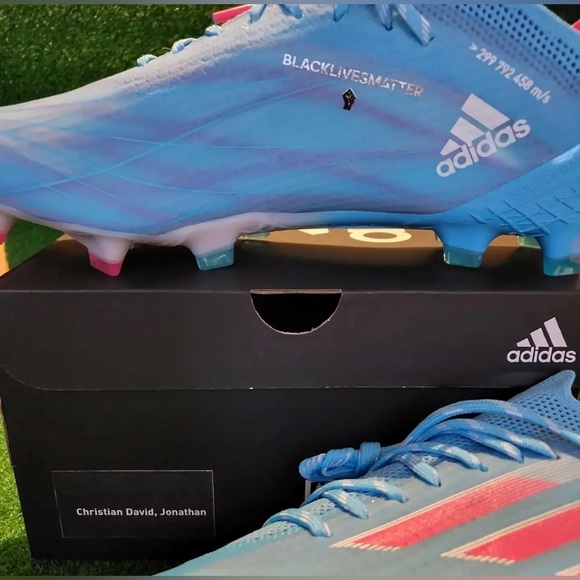 Adidas Jonathan David Player Issue Canada Soccer Shoes - Picture 2 of 9